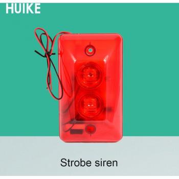 10 PCS 12VDC Red LED Fire Alarm Strobe Siren 110DB