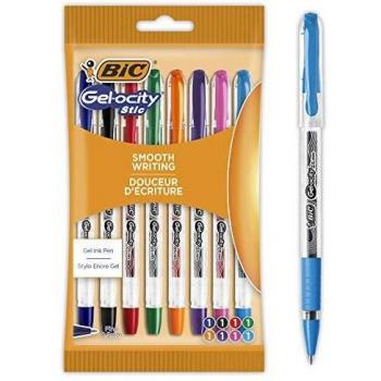 BIC Gel-ocity Stic Fine Point Gel Pens (0.5mm)