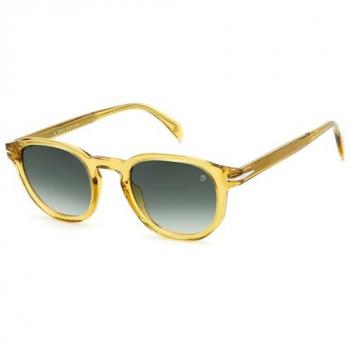 Men’s DB 1007/S Yellow & Grey Round Eyewear – 40G/9K