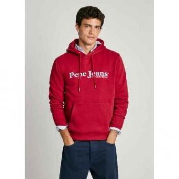 Sudadera con Capucha Granate Pepe Jeans