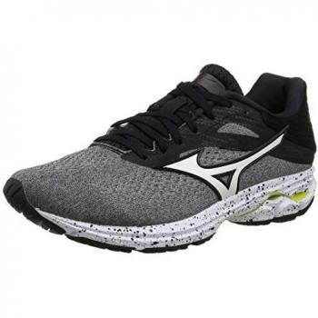 Mizuno WAVE RIDER 23 Men's Running Shoes, Grey (Glaciergray/White/Black 72), 8 UK (42 EU)