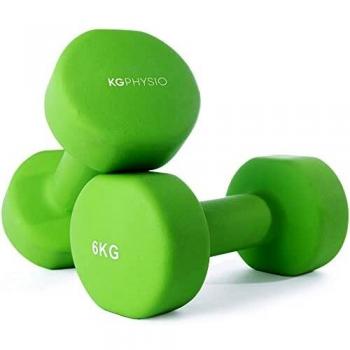 KG Physio Neoprene Dumbbells Set of 2 Weights