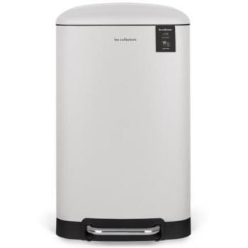 Contenitore per Rifiuti con Pedale, Materiale ACCIAIO INOX e Finitura Bianca