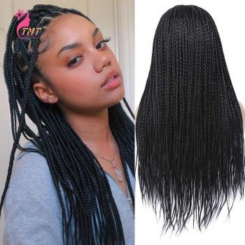 Soft Ombre Box Braided Wig 26 Inch for Women