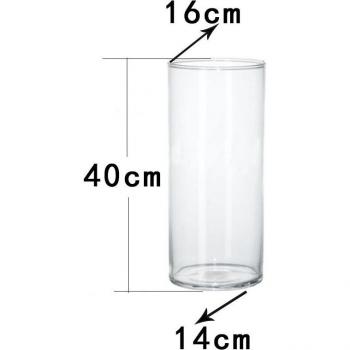 Plastic Round Flower Display Bottle