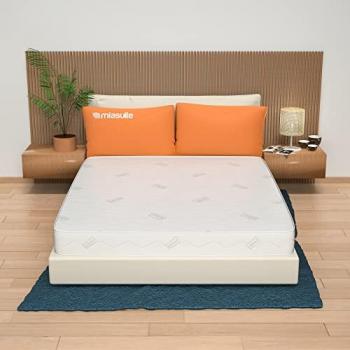 MIASUITE H16 Matratze 160x200 cm mit Silver Levante Bezug