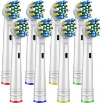 Replacement Brush Heads for Oral-B Electric Toothbrush 8pcs