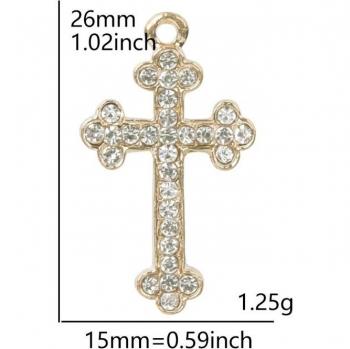 Accesorio de Fe: Colgante DIY con Diamantes Falsos