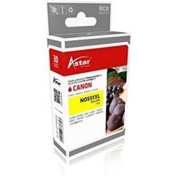 ASTAR AS15315 Tintenpatrone kompatibel zu CANON NO551XL
