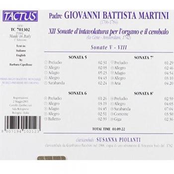 12 Sonates D'intavolature Pour Clavecin Nos. 5 À 8