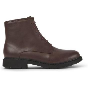 Stivaletti da donna in pelle marrone scuro Camper Neuman