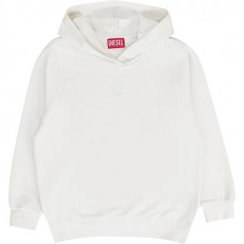 Felpa con cappuccio Diesel Kids 10 Anni Grigio Vapourous