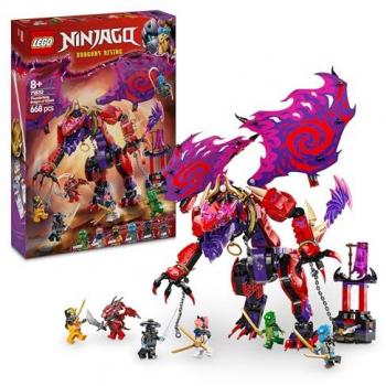 LEGO Konstruktionsspielzeug: Ninjago Chaosdrache Donnerzahn, 668 Stück