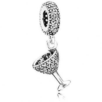Pandora Charm Colgante Copa de Cocktail en Plata de Ley