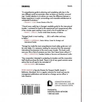 The Safe Travel Book by Peter Savage