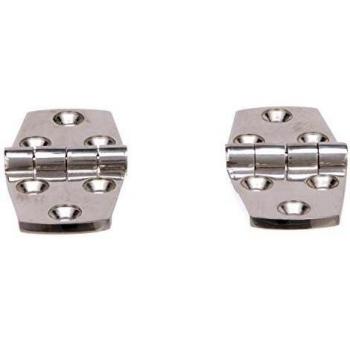 Bisagra de Puerta Inox Seachoice, 38 mm x 76 mm, Set de 2
