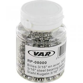 Var Ball Bearing Flask 3/16 Silver – 400 Pieces for Men & Women