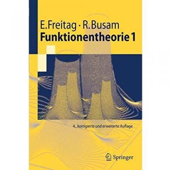 Funktionentheorie 1, Springer-Lehrbuch