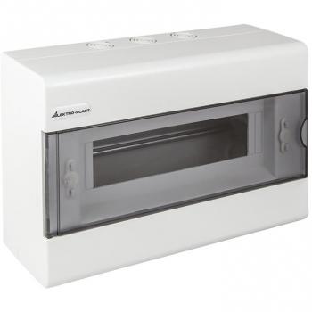 Tableau électrique modulaire 1x12 en saillie N+PE SRn-12 Elektro-Plast 1.3