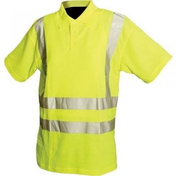 Silverline Hi-Vis Polo Shirt Class 2, X-Large 108-116 cm