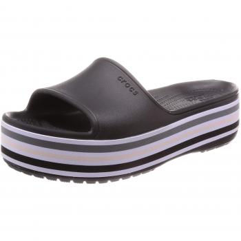 Crocs Unisex-Erwachsene Cb Plattform BLD Farbe Slide-U-Dusche & Schwimmbecken Schuhe, Schwarz, Größe 38/39 EU