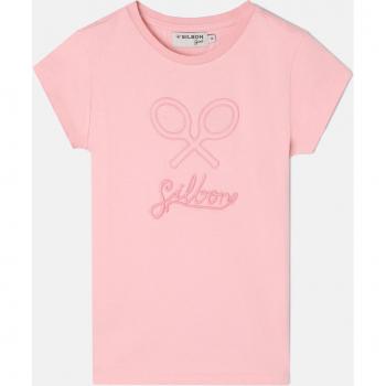 Camiseta Silbon para niña con logo