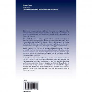 Time-Symmetry Breaking in Turbulent Multi-Particle Dispersion (Springer Theses)