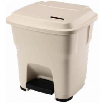 Contenedor con Pedal Vileda Hera, 35 L, Beige
