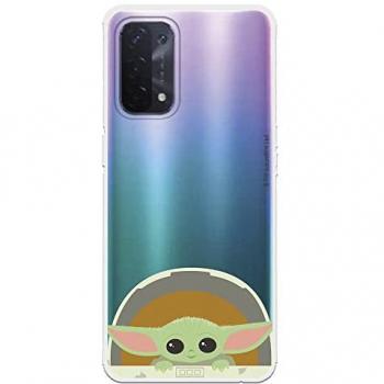 Carcasa Silicona Flexible Oficial de Star Wars para Oppo A74 y A54 5G