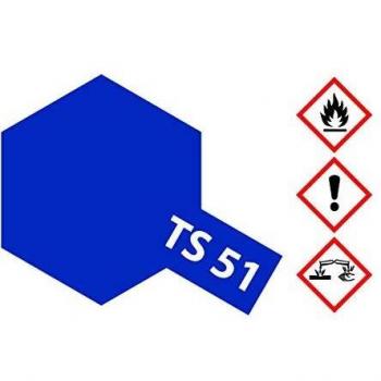 Peinture Tamiya TS-51 Bleu Telefonica 100 ml