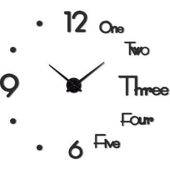3D DIY Wall Clock with Metal Quartz and Modern Hands