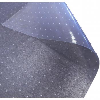 Floortex Long & Strong Clear PVC Carpet Protector, 70cm x 365cm, for Carpets up to 9mm Thick