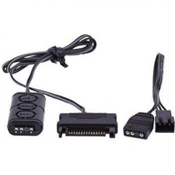 Aurora Eiscontrol Controllore Nero per Strisce LED Indirizzabili RGB