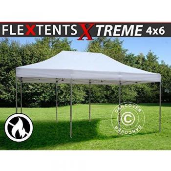 DANCOVER Quick Pop-Up Folding Gazebo Tent Xtreme 50 4x6m White