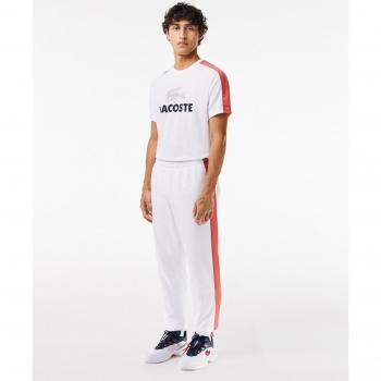 Pantaloni Leggeri Lacoste Xh8333 Bianco / Hydro / Sierra 6