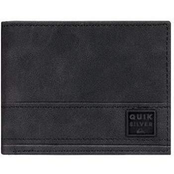 Quiksilver Tri‑Fold Wallet for Men – Medium, Black