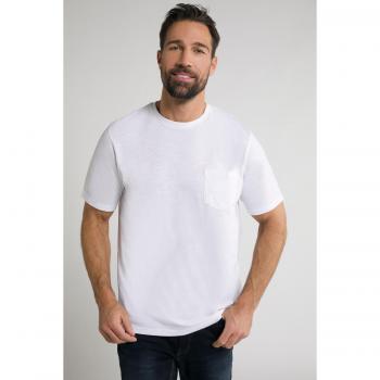 T-shirt bianca cotone biologico 5XL uomo JP1880