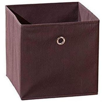 Caja de almacenamiento marrón