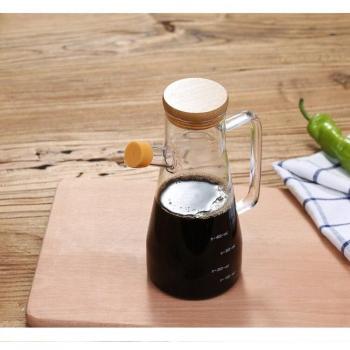 Botella de aceite de cocina con calibración