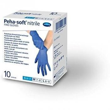Gants Peha-Soft en nitrile taille L 10 unités