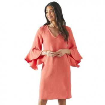 Wallis Women's Coral Smock Dress