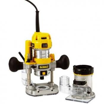 DEWALT DEWD26204K D26204K 1/4in Premium Plunge & Fixed Base Combi Router 900W 240V