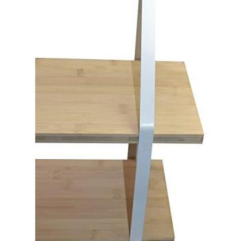 Étagère Murale en Bambou Design Double