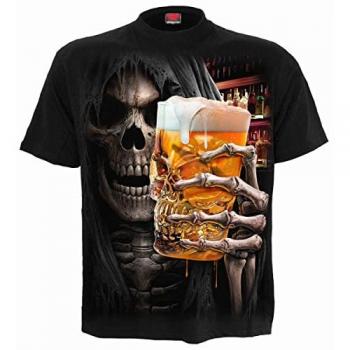 T-Shirt Manches courtes Gothic Live Loud Noir XXL