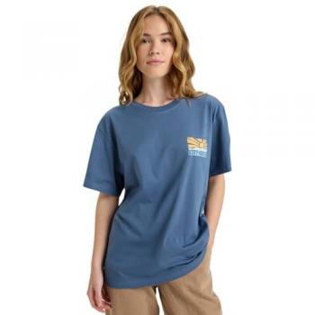 Roxy T‑shirt à manches courtes Hangloose Poster Vintage Indigo XL Femme