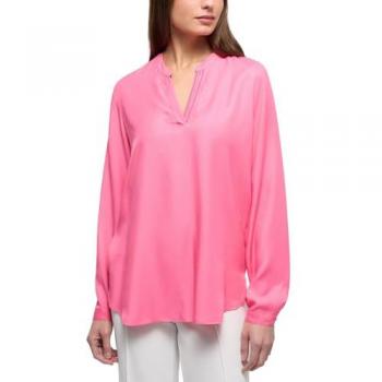 Damen Viscose Shirt Bluse in Pink, Größe 38 von ETERNA