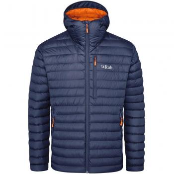 Rab Microlight Alpine Jacket Deep Ink (Marmalade) L