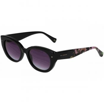 Ted Baker zwarte dames zonnebril – TB1737 001