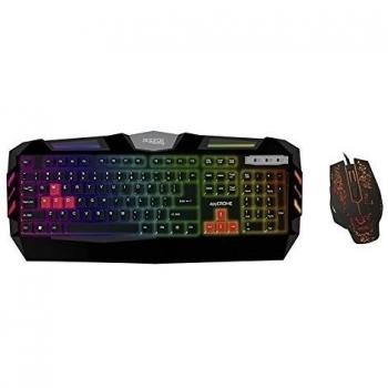 Combo Teclado Rainbow CROME + Ratón