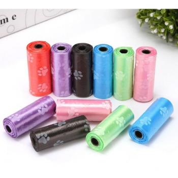 Dispensador de bolsas para cacas de perro